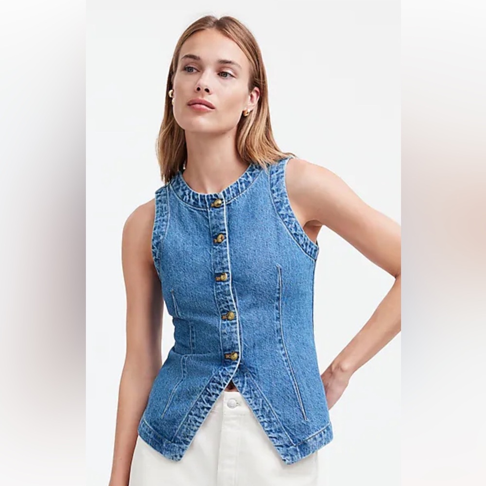 NWT Madewell Crewneck Vest